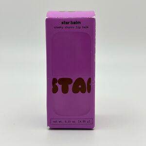 Star Balm Cheeky Churro Lip Balm 0.15 oz NIB